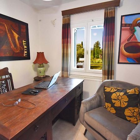 Villa Jazz Rock With Large Private Pool Gouvia Exterior foto