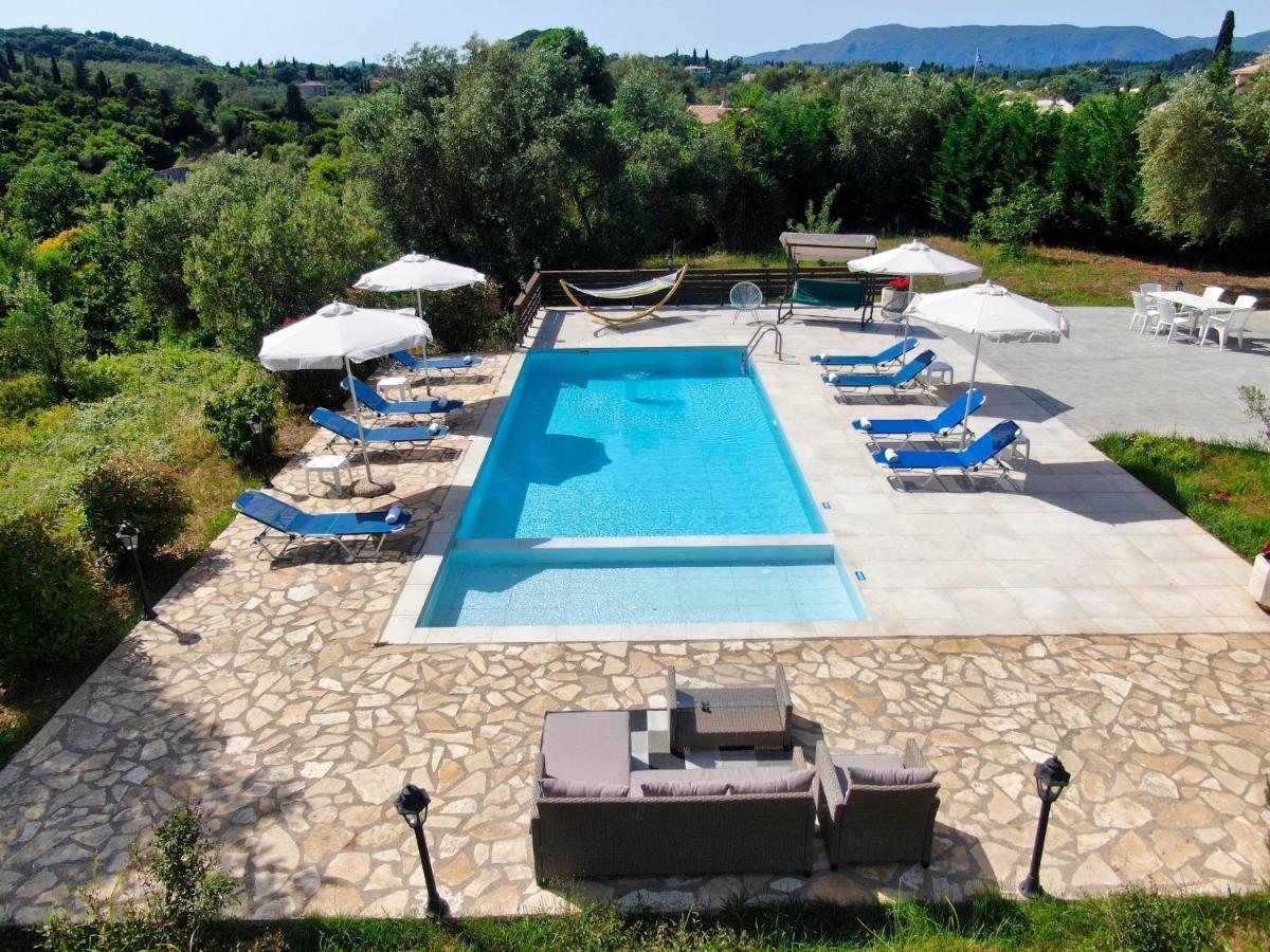 Villa Jazz Rock With Large Private Pool Gouvia Exterior foto
