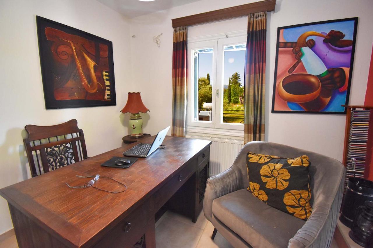 Villa Jazz Rock With Large Private Pool Gouvia Exterior foto