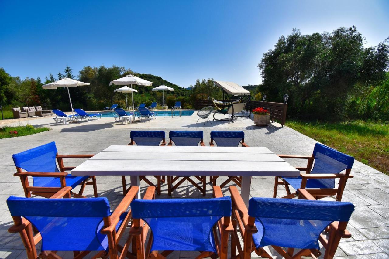 Villa Jazz Rock With Large Private Pool Gouvia Exterior foto